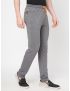 Fitz Solid Cotton Blend Slim Fit Trackpant - Charcoal