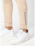 Fitz Solid Cotton Blend Slim Fit Trackpant - Beige