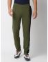 Fitz Colorblock Cotton Blend Slim Fit Trackpant - Olive