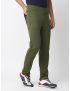 Fitz Colorblock Cotton Blend Slim Fit Trackpant - Olive