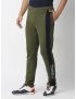 Fitz Colorblock Cotton Blend Slim Fit Trackpant - Olive