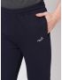 Fitz Solid Cotton Blend Slim Fit Trackpant-s-s - Dark Navy