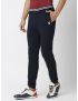 Fitz Solid Cotton Blend Slim Fit Trackpant-ss - Dark Navy