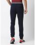 Fitz Solid Cotton Blend Slim Fit Trackpant-ss - Dark Navy