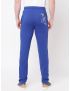 Fitz Solid Cotton Blend Slim Fit Trackpant - Cobalt Blue