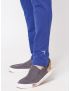 Fitz Solid Cotton Blend Slim Fit Trackpant - Cobalt Blue