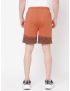 Fitz Solid Cotton Blend Slim Fit Shorts-s - Brown Sugar