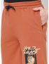 Fitz Solid Cotton Blend Slim Fit Shorts - Brown Sugar