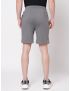 Fitz Solid Cotton Blend Slim Fit Shorts - Charcoal