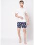 Pack of 1 - Men's Printed Boxer with Back Patch Pocket