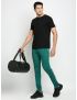 Fitz Solid Cotton Blend Slim Fit Trackpant - Bottle Green