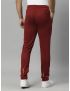 Fitz Solid Polyester Slim Fit Trackpant - Maroon